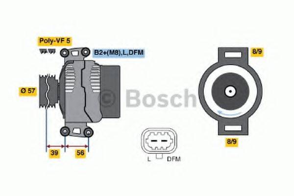 BOSCH 4807 Генератор
