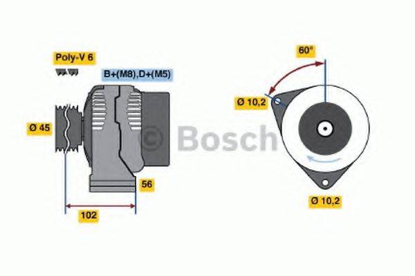 BOSCH 4815 Генератор