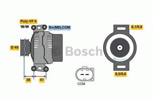 BOSCH 4882 Генератор