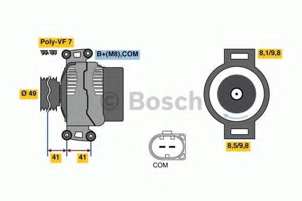 BOSCH 4884 Генератор