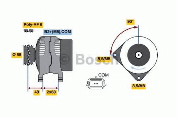 BOSCH 4903 Генератор