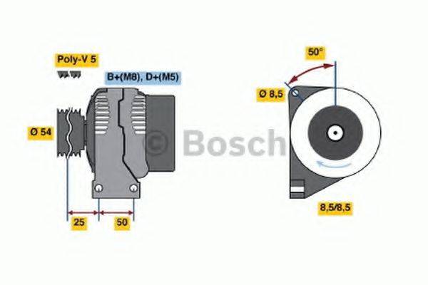 BOSCH 4908 Генератор