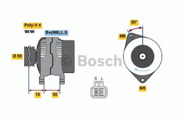 BOSCH 4919 Генератор