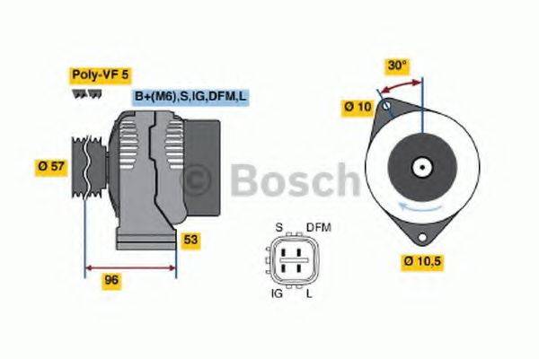 BOSCH 4922 Генератор