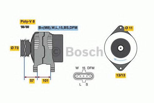 BOSCH 4935 Генератор
