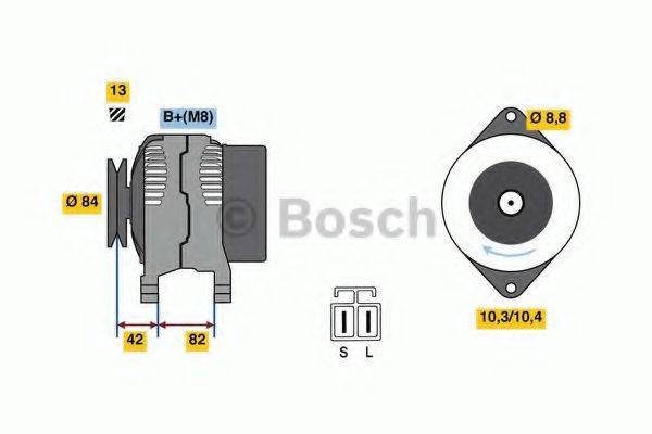 BOSCH 4971 Генератор