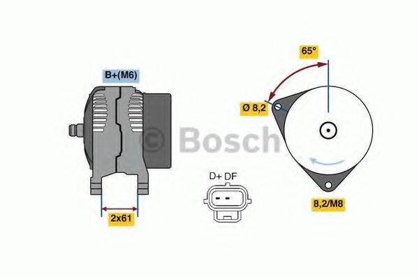 BOSCH 4975 Генератор