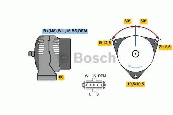 BOSCH 4982 Генератор