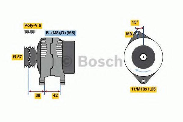 BOSCH 4996 Генератор