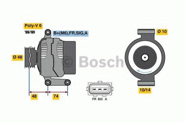 BOSCH 4998 Генератор