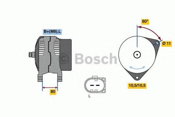 BOSCH 8060 Генератор