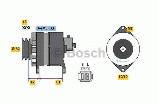 BOSCH 8017 Генератор