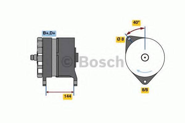 BOSCH 8020 Генератор