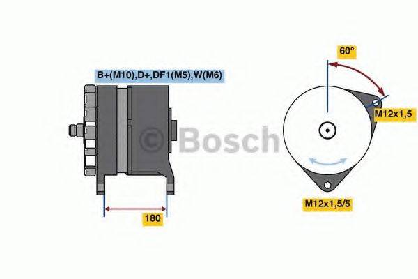 BOSCH 8036 Генератор