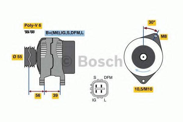 BOSCH 8046 Генератор