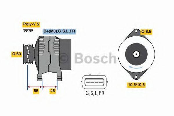 BOSCH 8048 Генератор