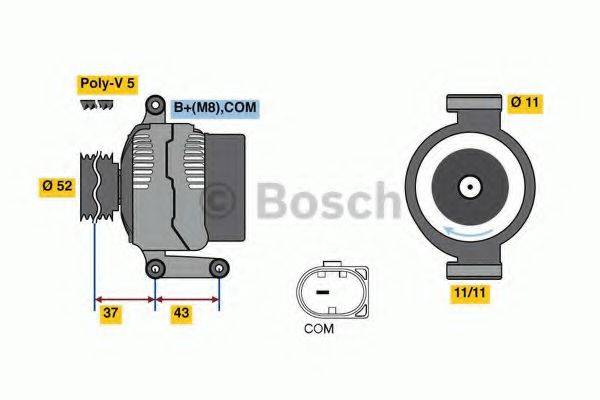 BOSCH 8050 Генератор