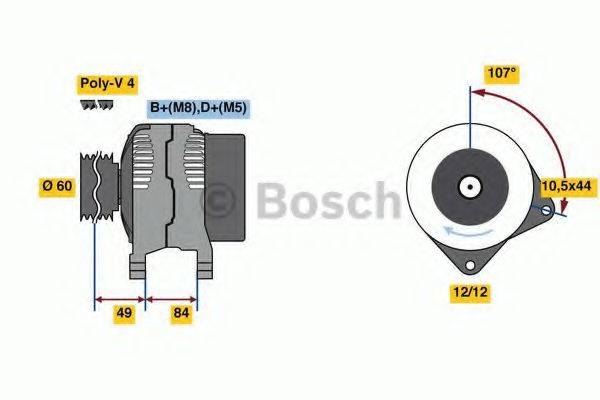 BOSCH 8055 Генератор