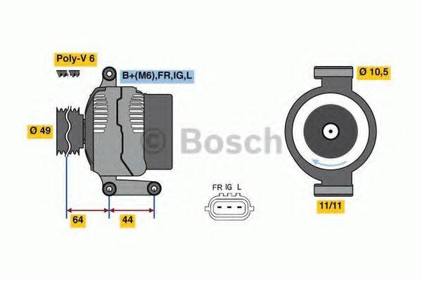BOSCH 8061 Генератор