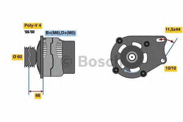 BOSCH 8067 Генератор