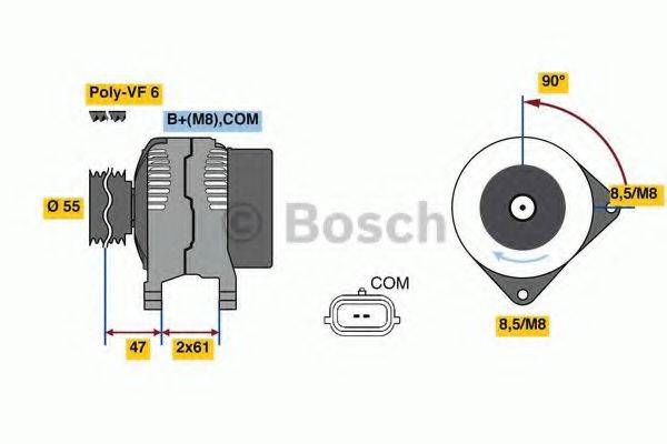 BOSCH 8071 Генератор