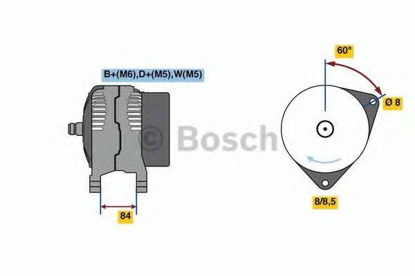 BOSCH 8082 Генератор