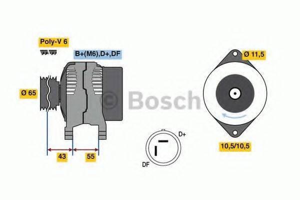 BOSCH 8128 Генератор