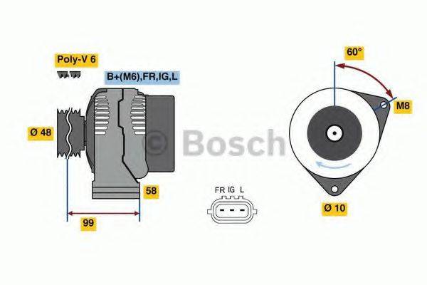 BOSCH 8129 Генератор