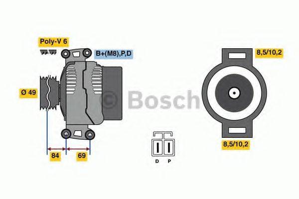 BOSCH 8130 Генератор