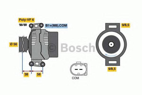 BOSCH 8137 Генератор