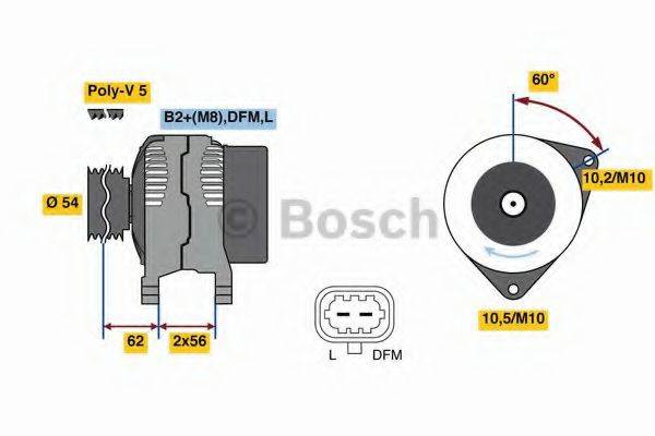 BOSCH 8138 Генератор