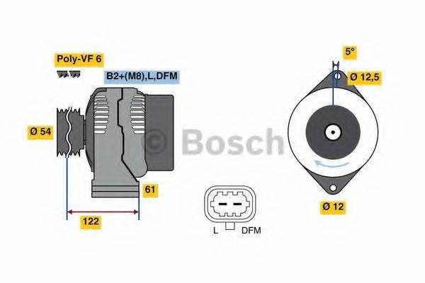 BOSCH 8141 Генератор