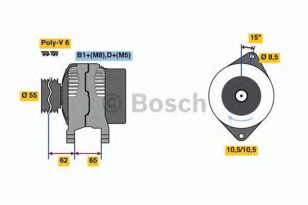 BOSCH 8142 Генератор