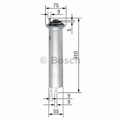 BOSCH 71065 Паливний фільтр