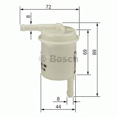 BOSCH 71916 Паливний фільтр