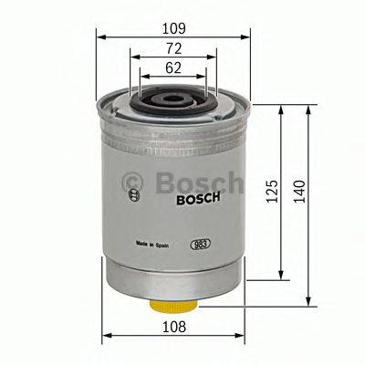 SOGEFIPRO FP5025 Паливний фільтр