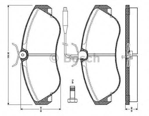BOSCH 0 986 TB2 029