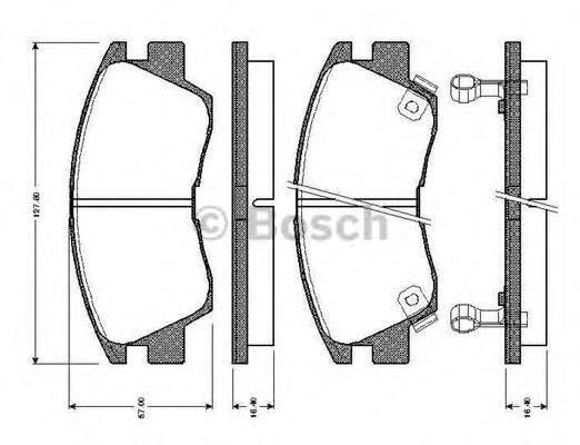 BOSCH 0 986 TB2 154