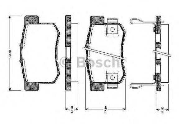 BOSCH 0 986 TB2 182