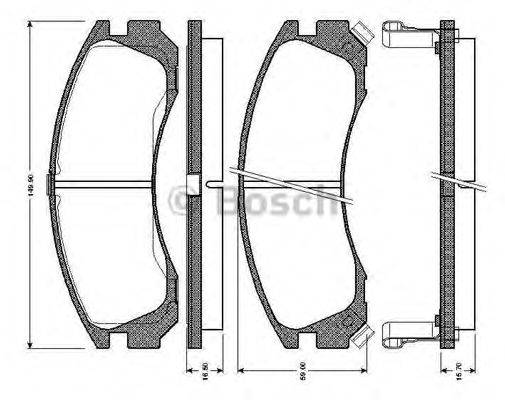 BOSCH 0 986 TB2 195