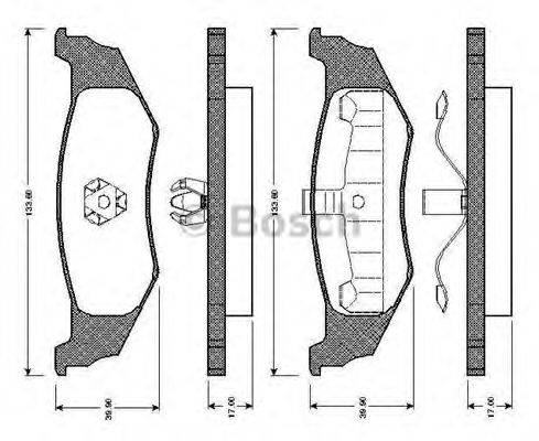 BOSCH 0 986 TB2 260