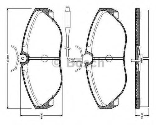 BOSCH 0 986 TB2 261