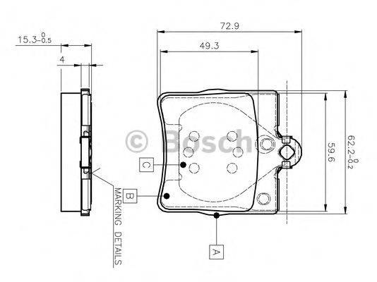 BOSCH 0 986 TB2 334