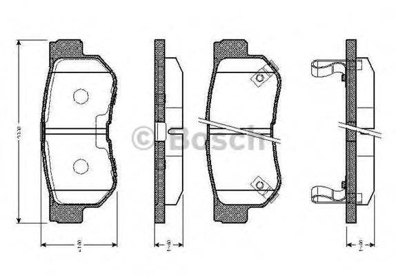 BOSCH 0 986 TB2 370