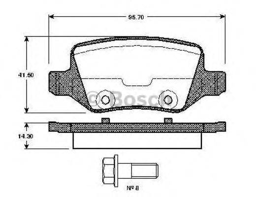 BOSCH 0 986 TB2 391