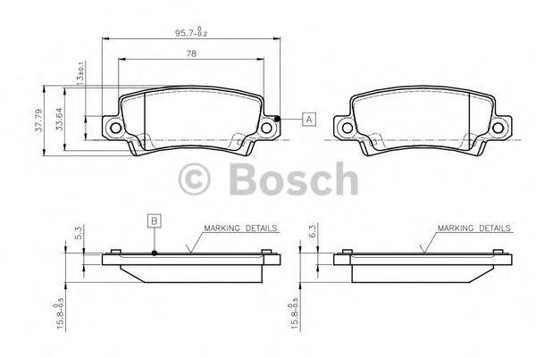 BOSCH 0 986 TB2 416