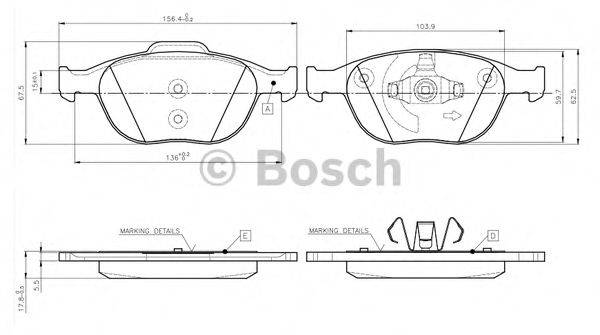 BOSCH 0 986 TB2 446