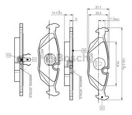 BOSCH 0 986 TB2 532