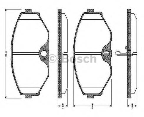 BOSCH 0 986 TB2 660