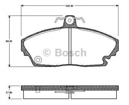 BOSCH 0 986 TB2 758